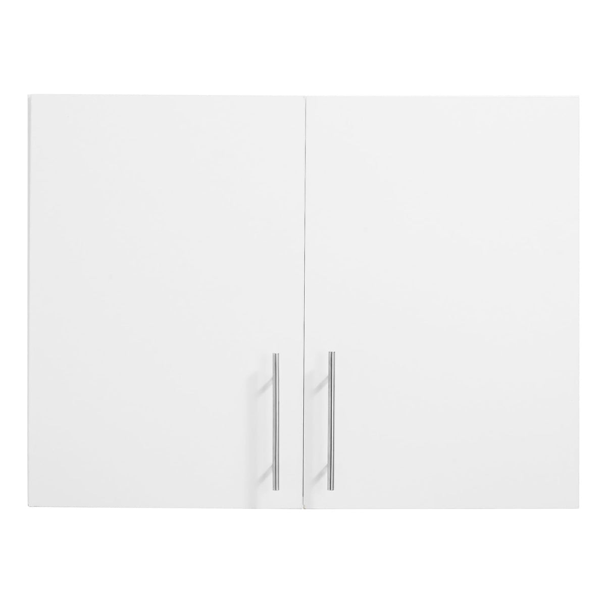 White 2-Tier Wall Mounted Cabinet with Adjustable Shelf C187077