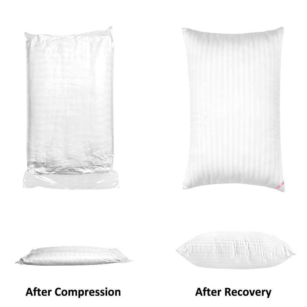 King Size Down Alternative Microfiber Bed Pillows 2 Pack O565