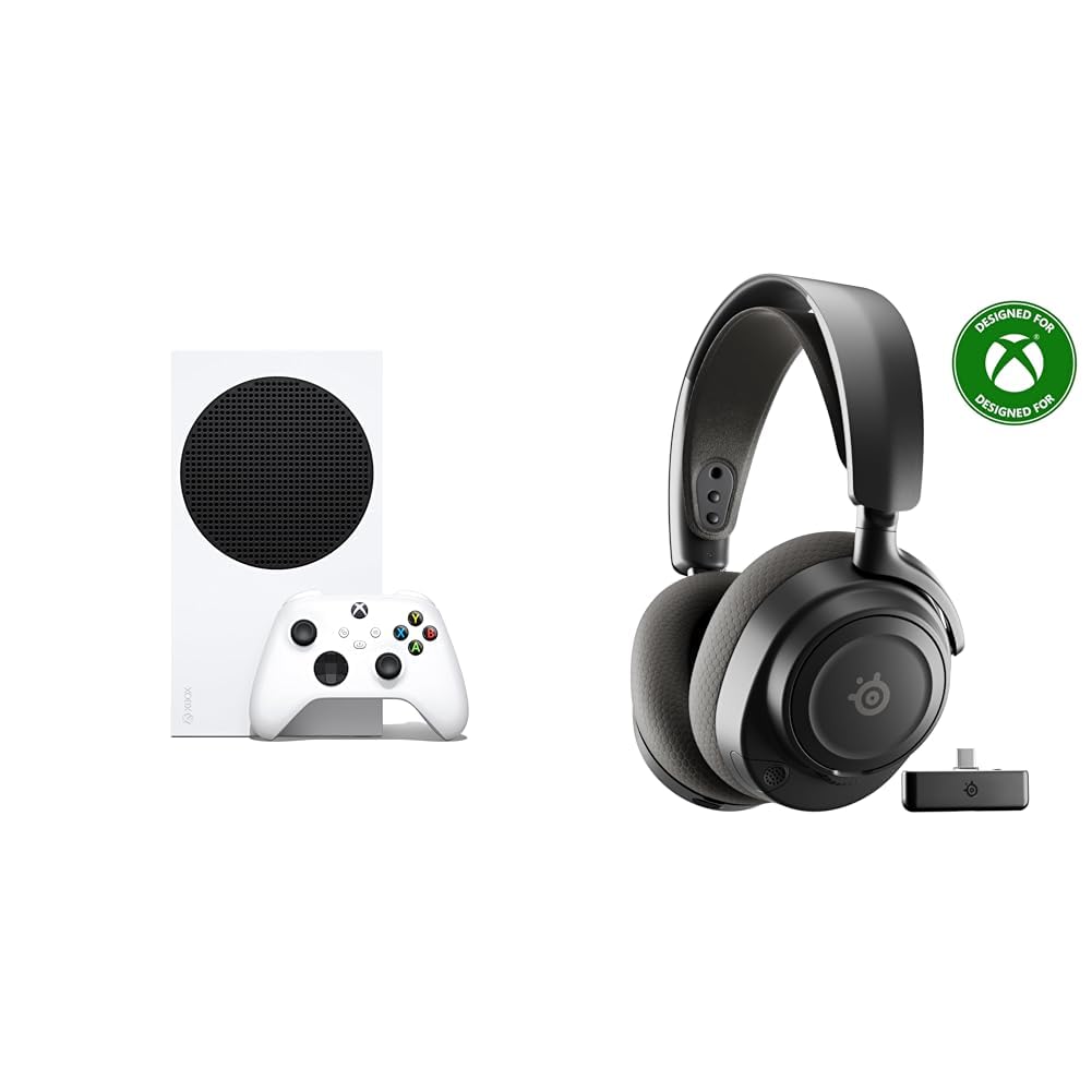 Xbox Series S 512GB SSD All Digital Gaming Console Wireless Gaming Headset R95965