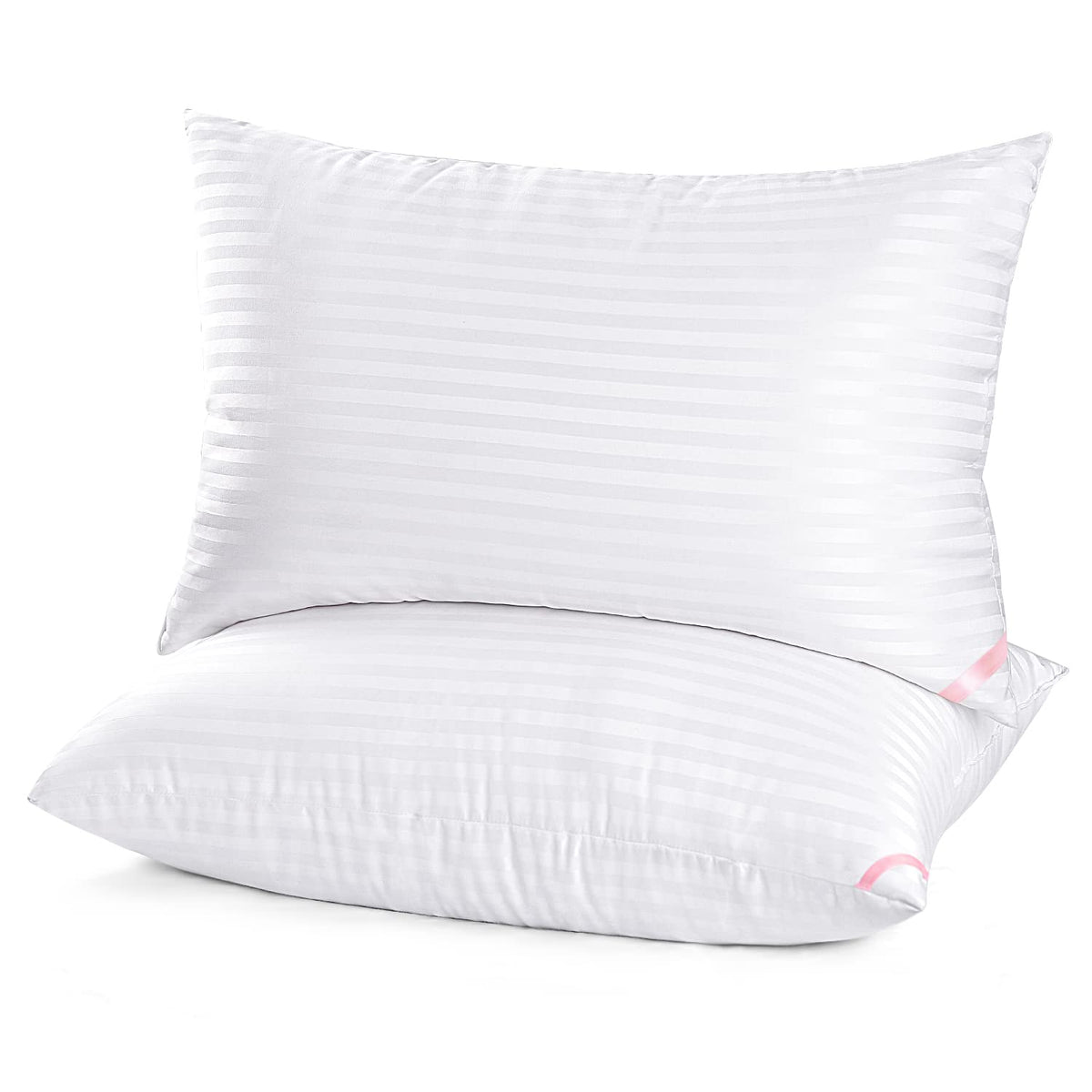 King Size Down Alternative Microfiber Bed Pillows 2 Pack O565