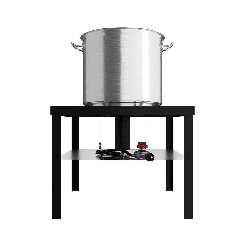 60 Qt. Aluminum Outdoor Seafood Boiler/Steamer Kit F228485