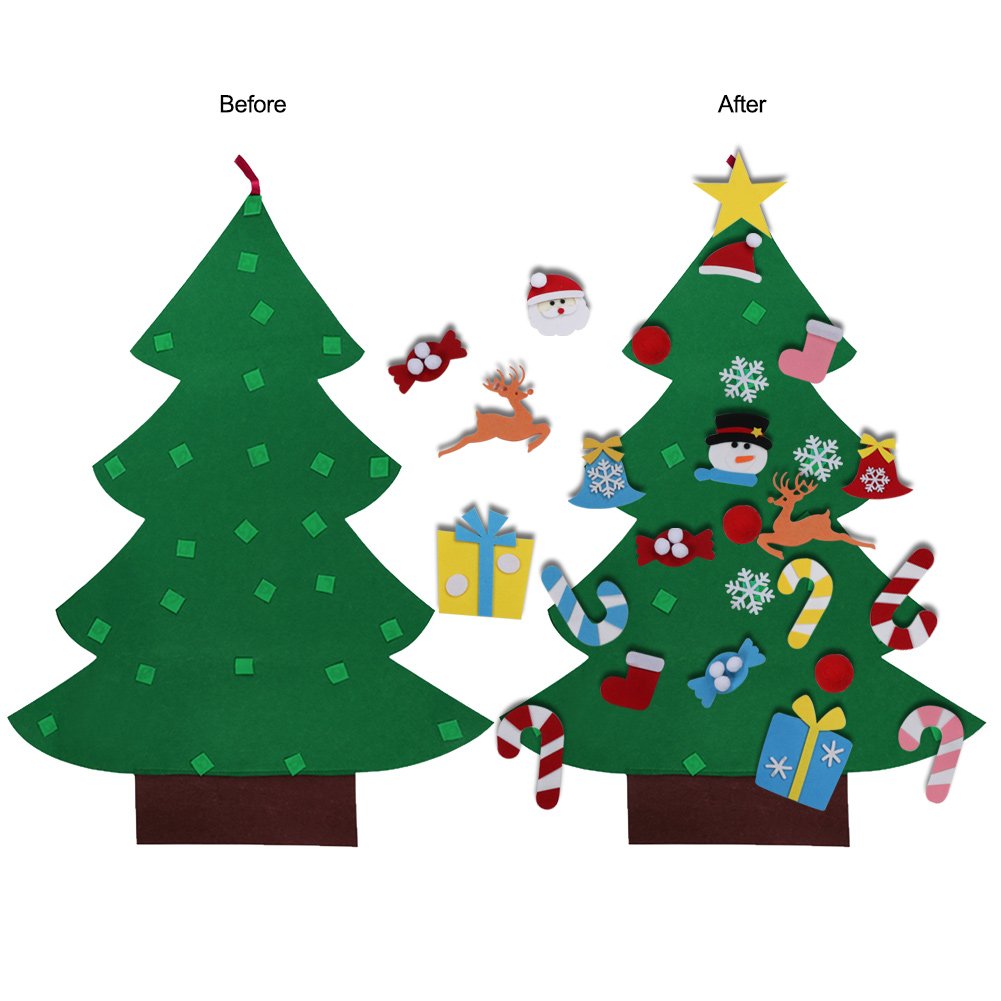 Felt Christmas Tree N269