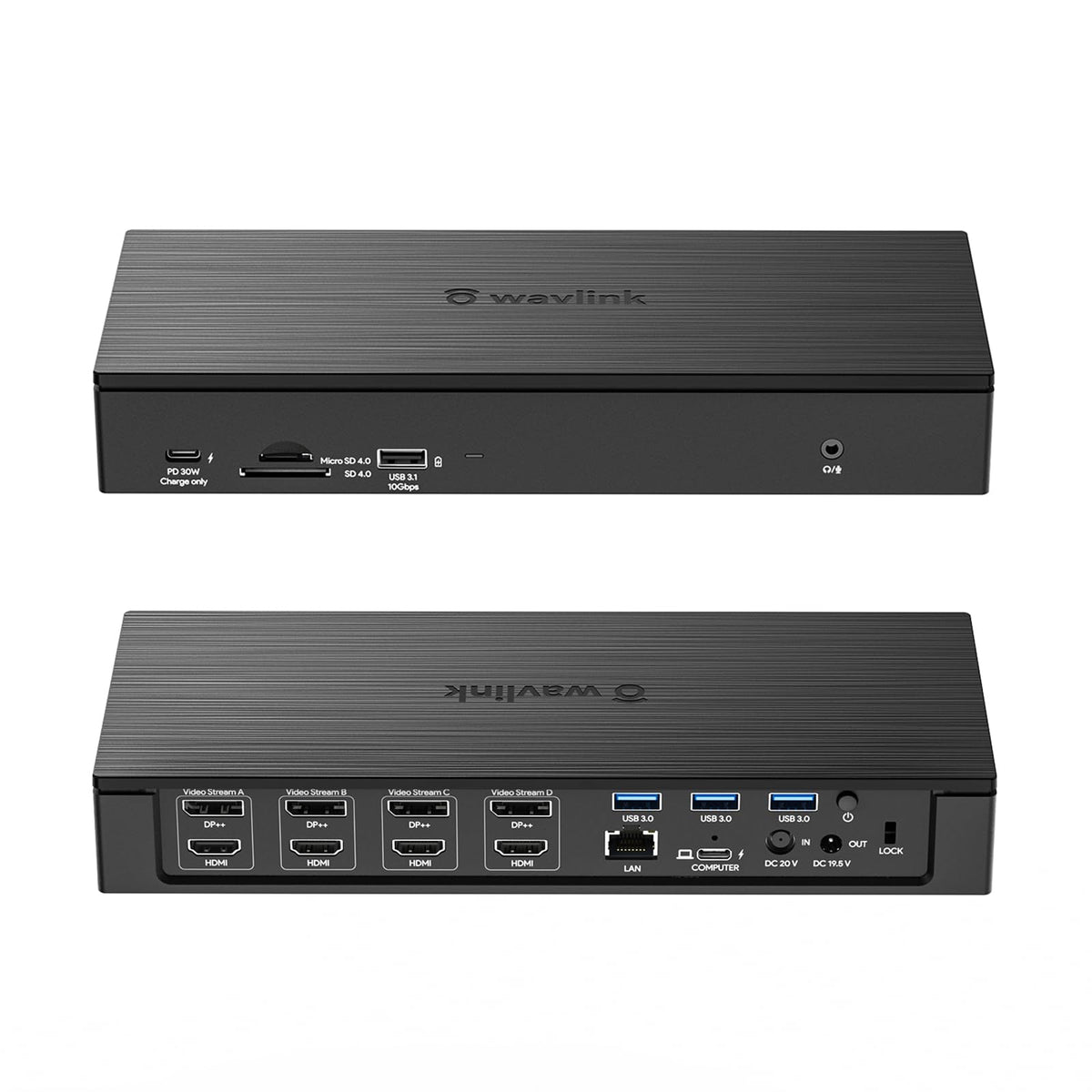 20-in-1 USB-C Quad 4K Docking Station with 100W Charging V848