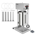 10L Electric Stainless Steel Sausage Stuffer with 5 Stuffing Tubes Z883