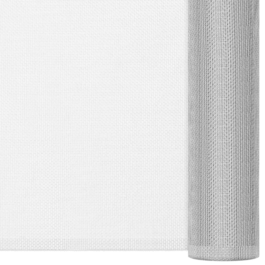 Aluminum Mesh Roll 44.1" x 393.7" Silver X139