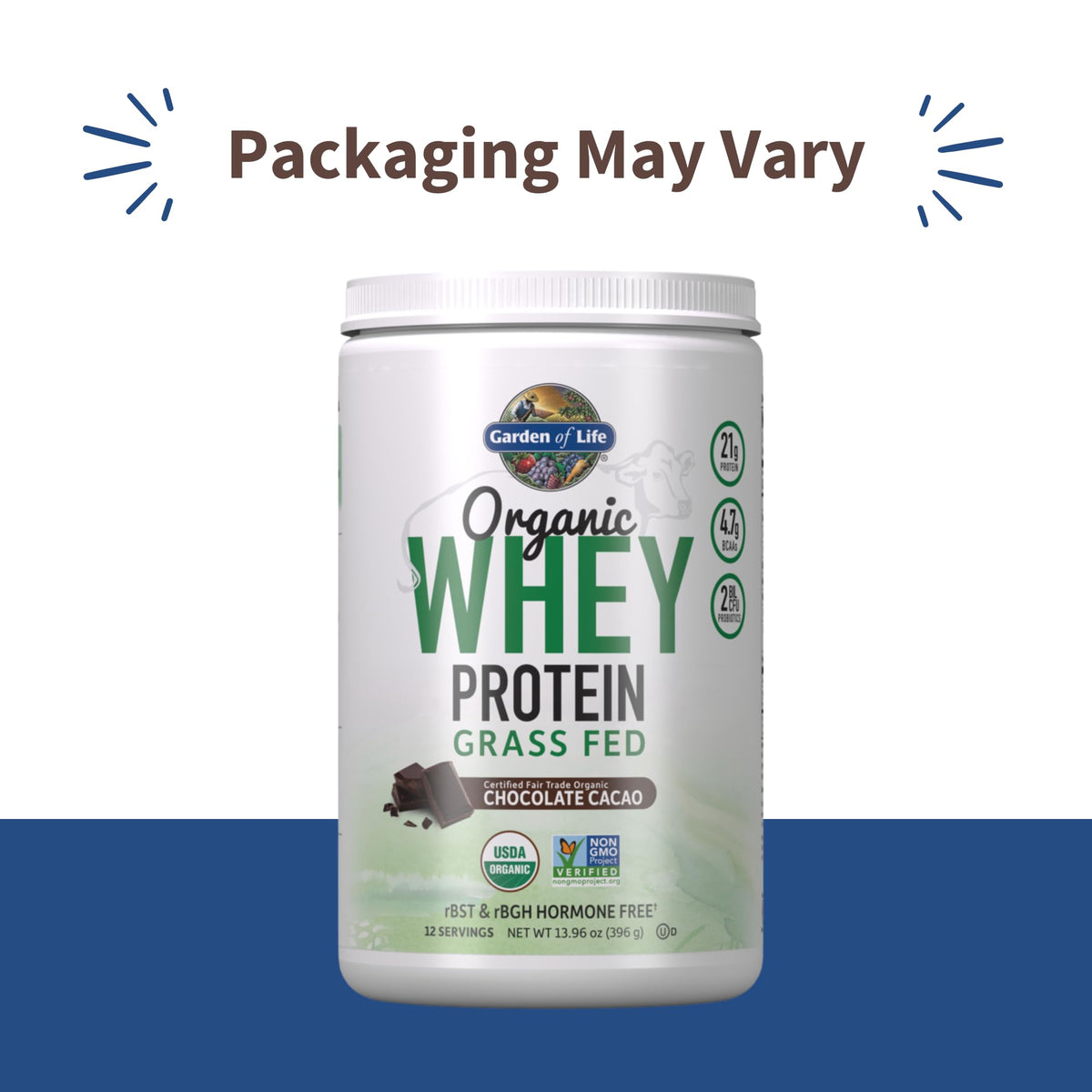 Organic Whey Protein Chocolate Grass Fed Protein Powder P360296