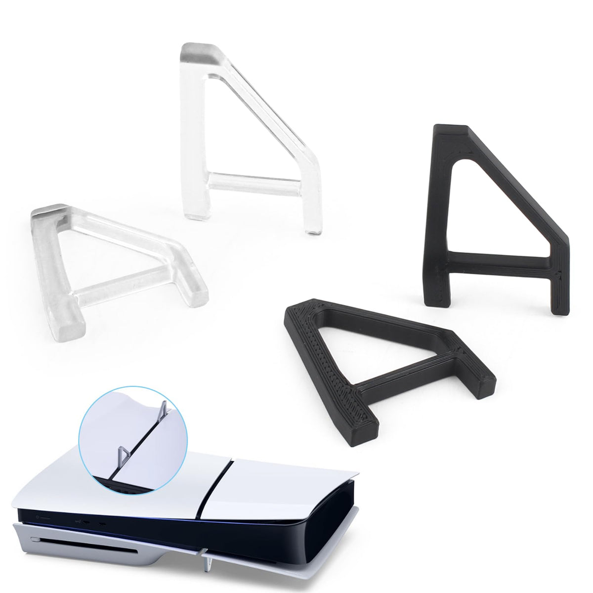 4Pcs Console Stand for PS5 Slim Z553