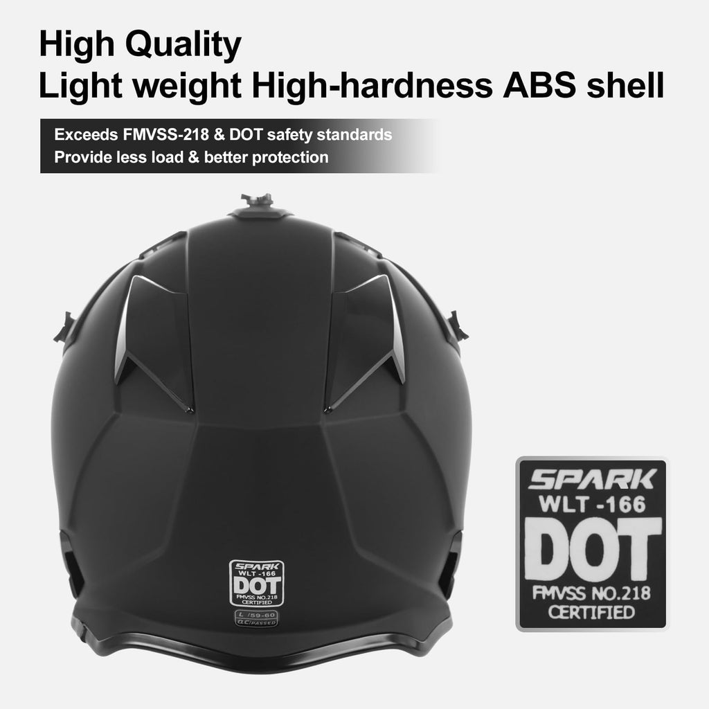 DOT Certified Motocross Helmet T290082