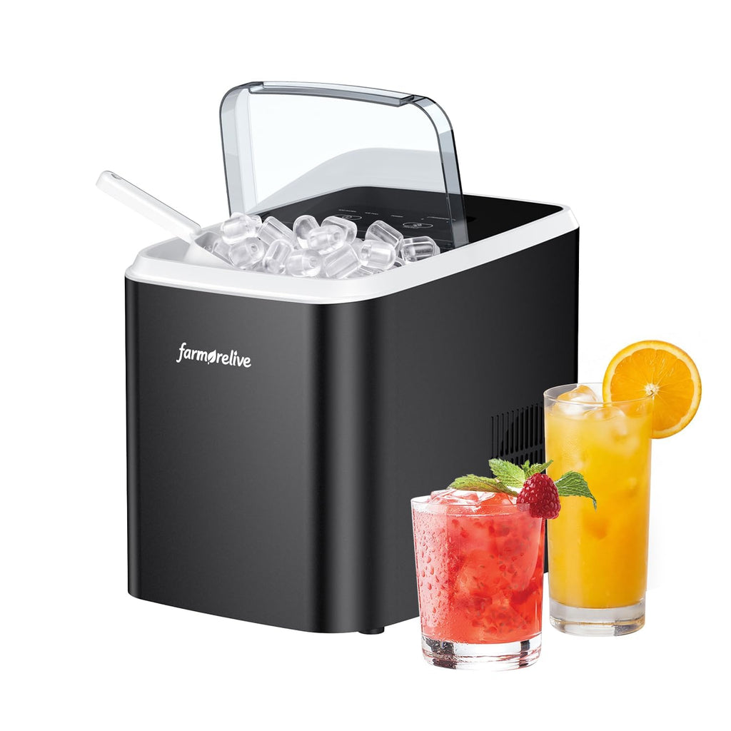 Portable Stainless Steel Ice Maker Y818759