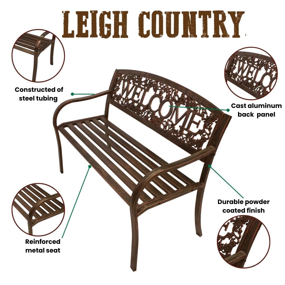 Metal Outdoor Bench I46904