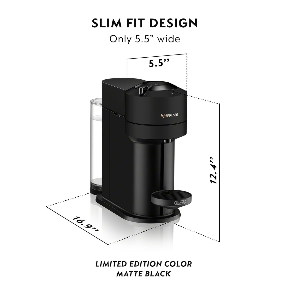 Black Coffee & Espresso Maker J5763
