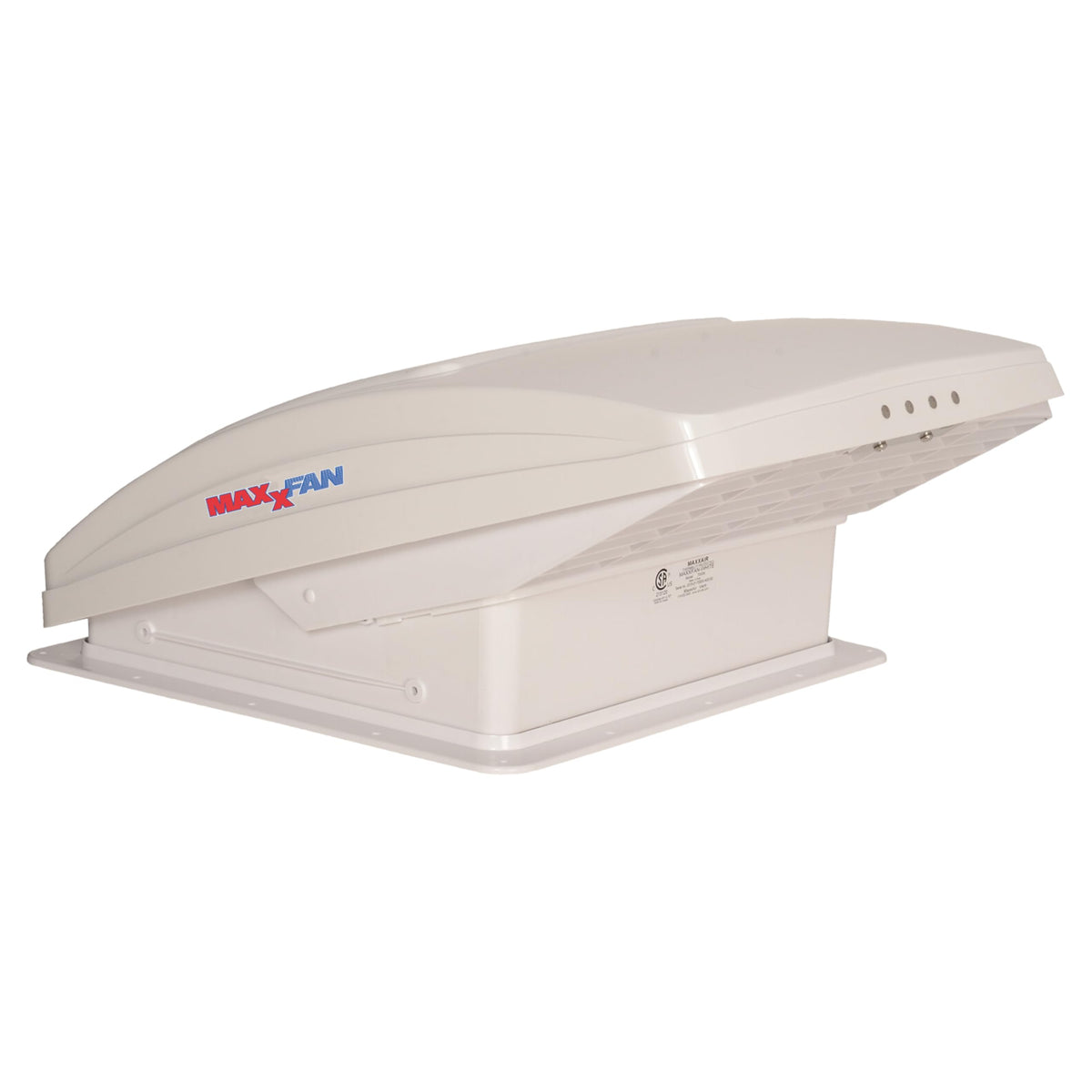 White 10 Speed Reversible RV Vent Fan with Thermostat L239073