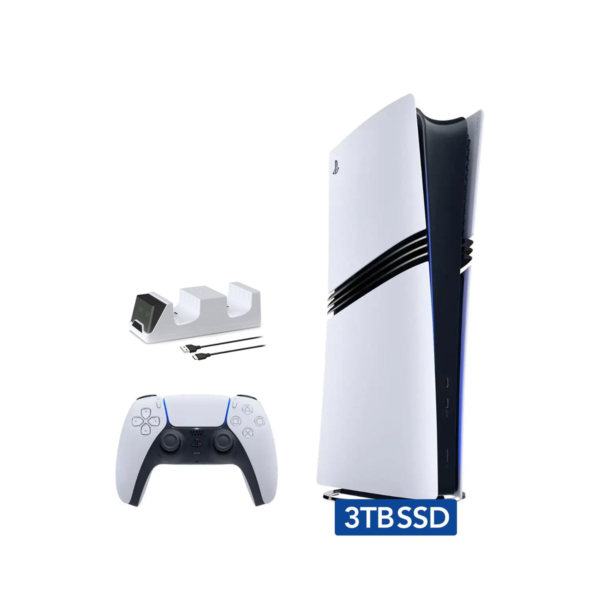 White 3TB Digital Edition Console and Controller N85816