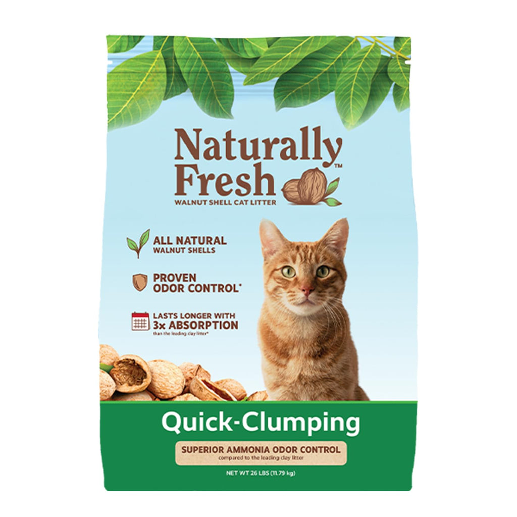 Unscented Walnut Shell Cat Litter 26 Lbs O160848