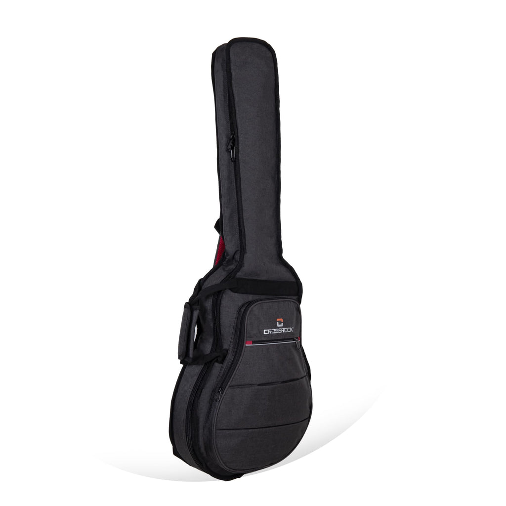 Padded Backpack Guitar Bag for 335 Style Semi-Hollow Electric Guitars Dark Grey Y114450
