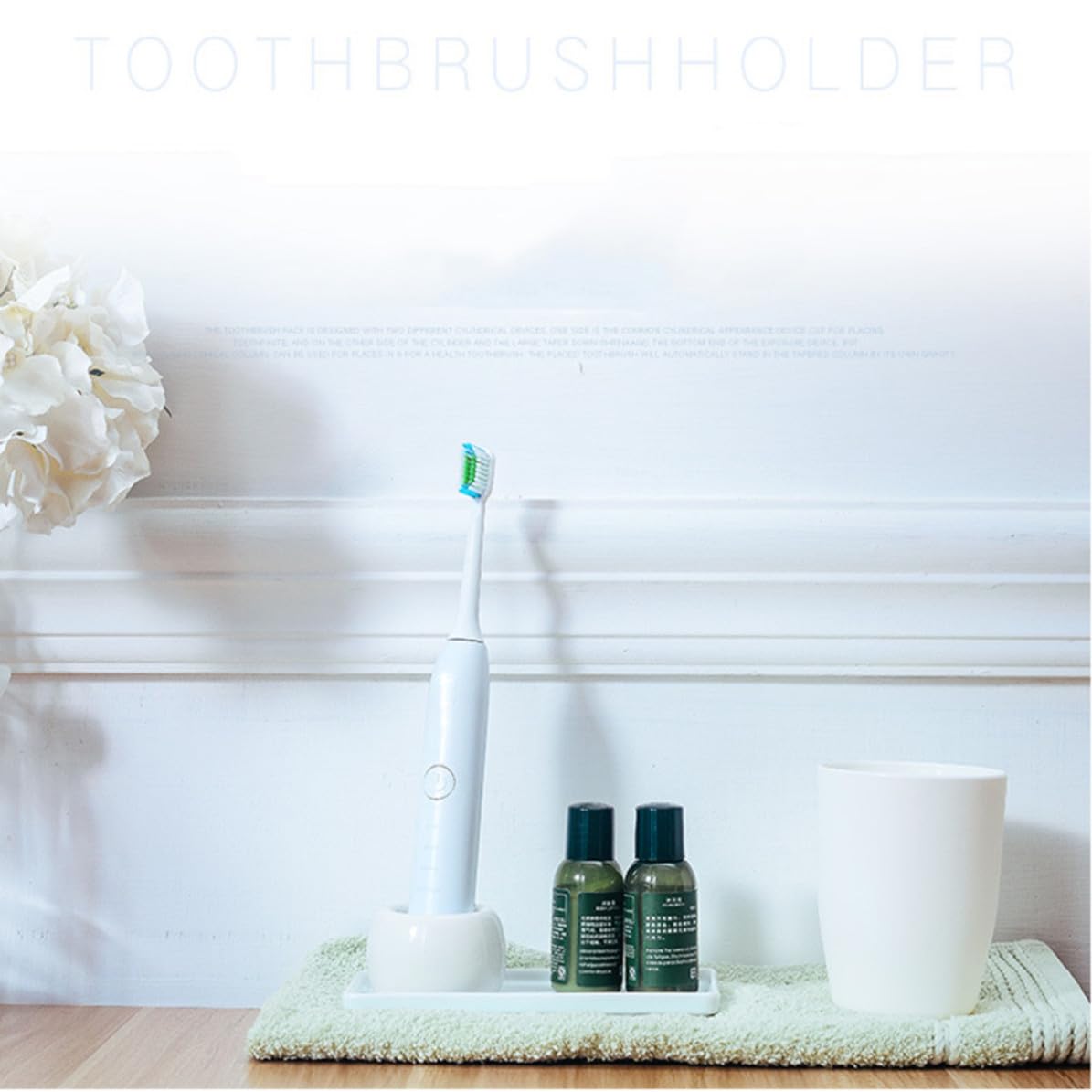 Ceramic Electric Toothbrush Holder Stand 2 Pack R1271