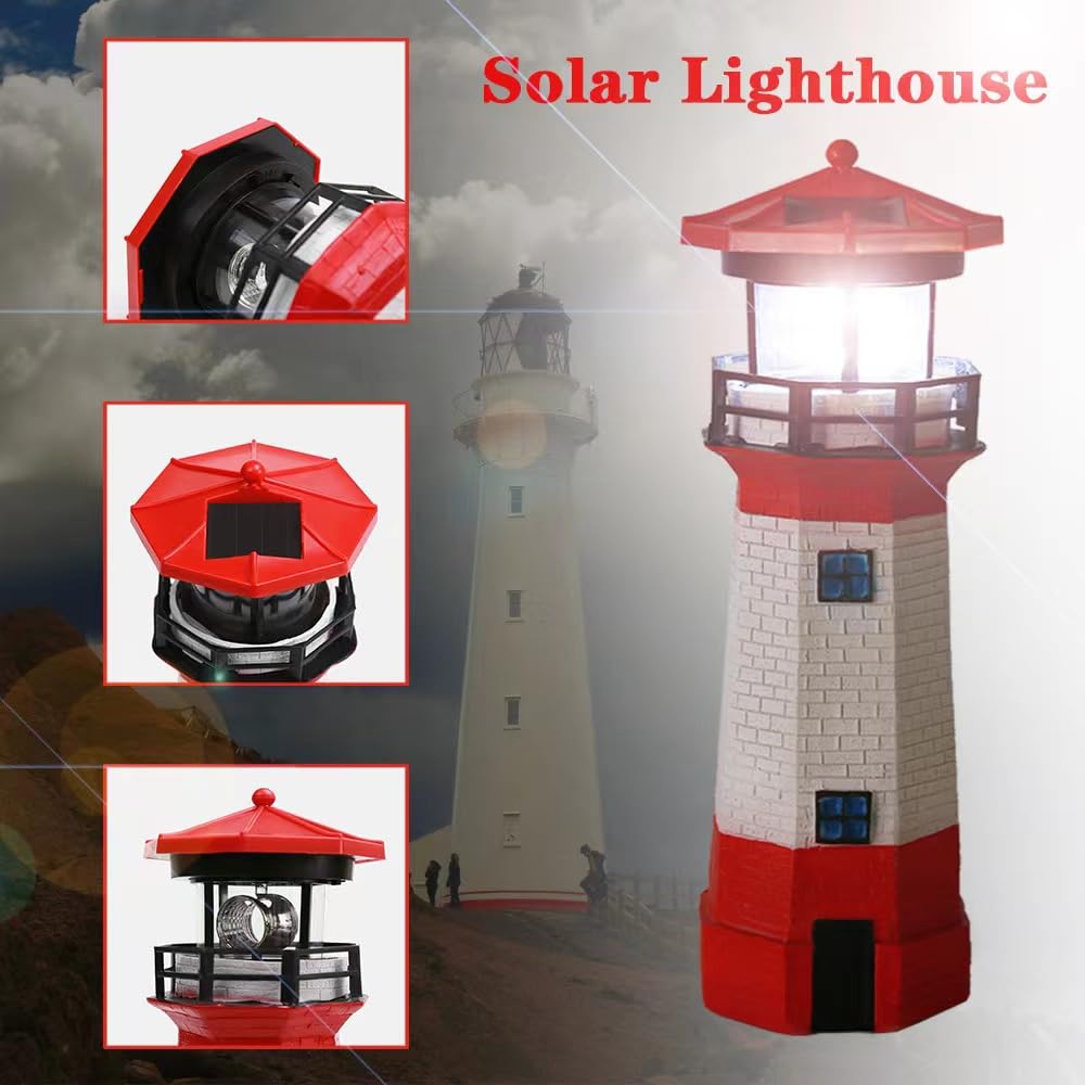 Solar Lighthouse Decorative Lights N59133