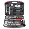 28-Piece Heavy Duty Pneumatic Brake Caliper Compression Tool Set with 23 Adapters V735