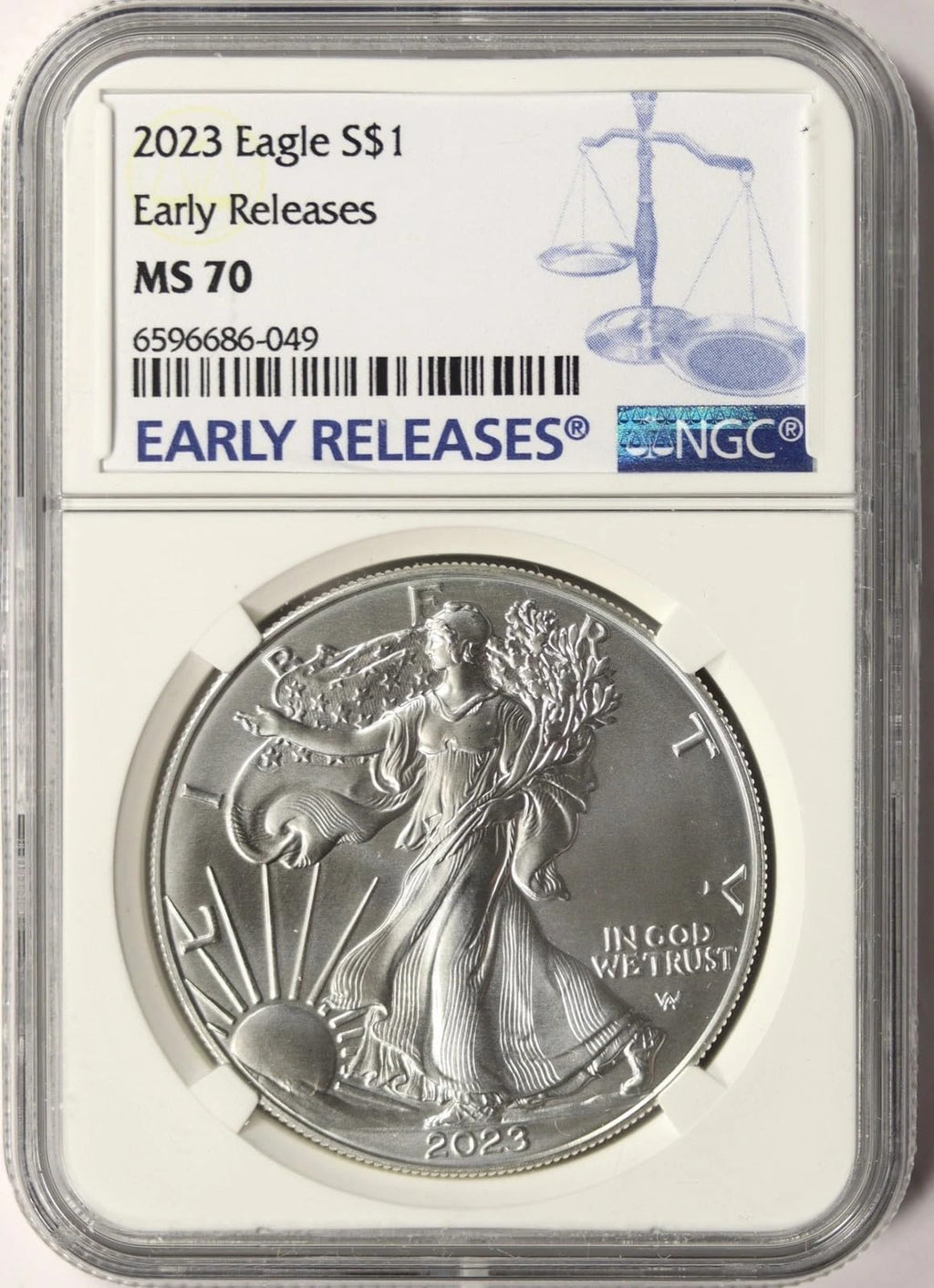 Silver $1 Coin W907493