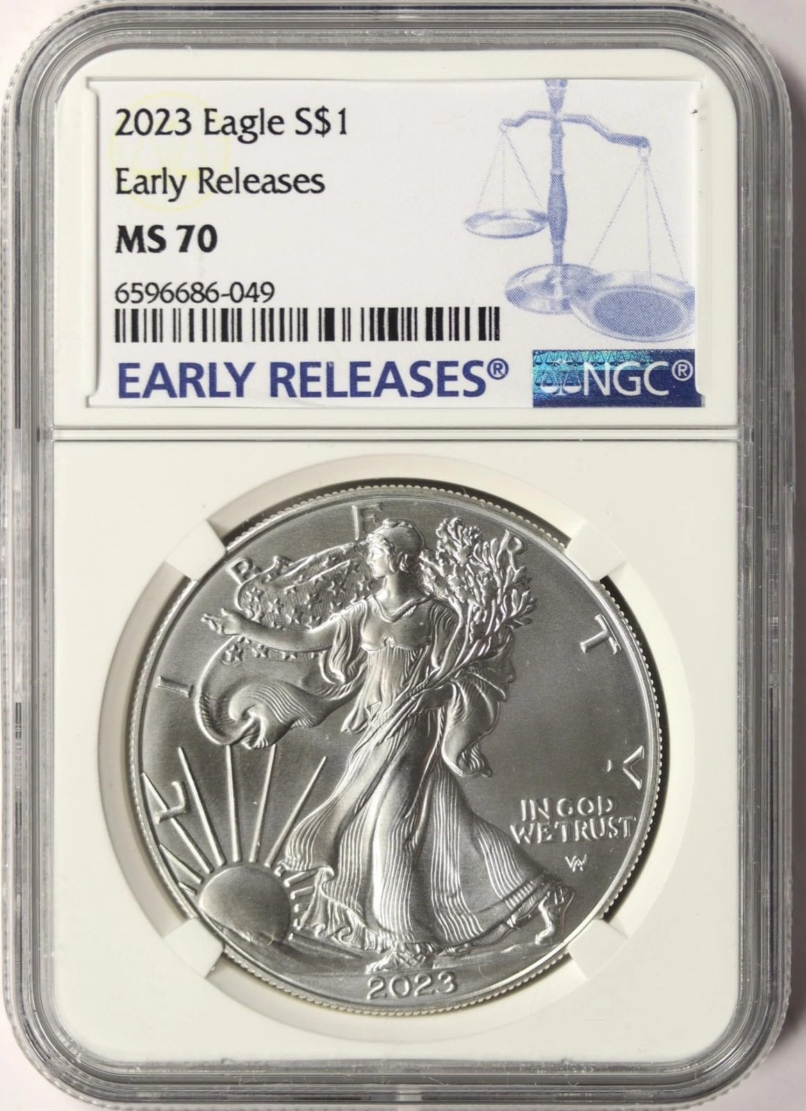 Silver $1 Coin W907493