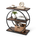3-Tier Narrow Side Table with Open Storage Shelves Z842170