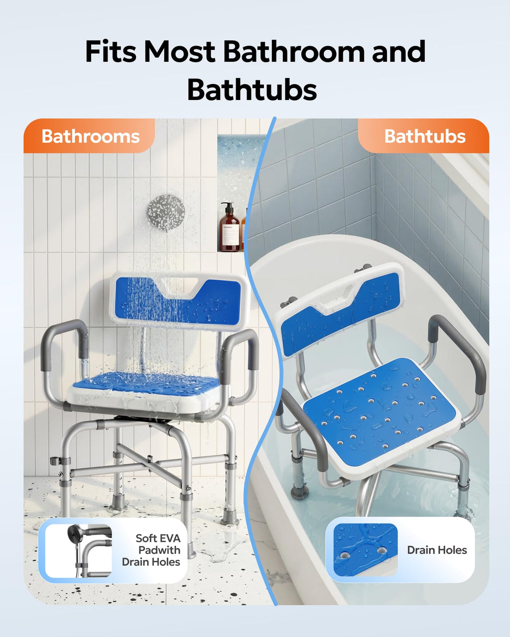 360° Swivel Shower Chair K367