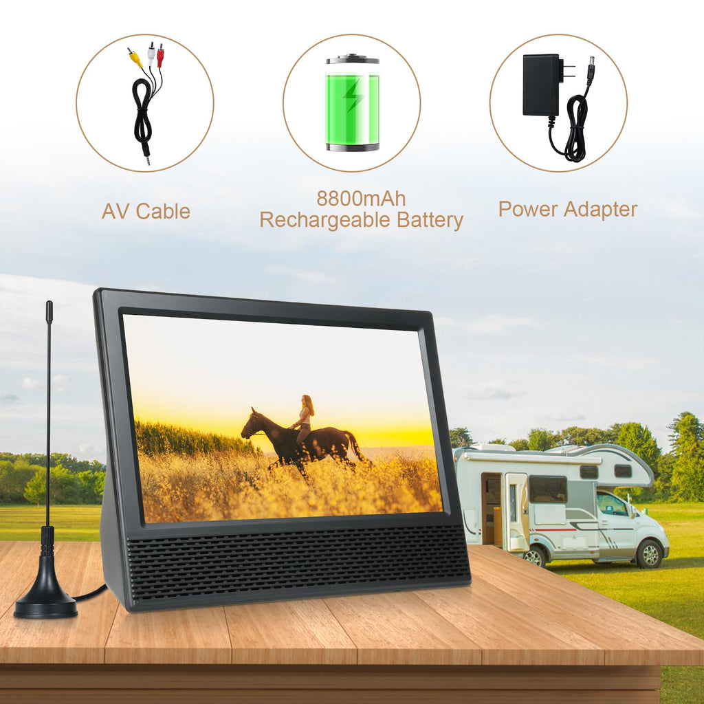 14 inch Portable ATSC Digital TV with Antenna and Remote Control K14960