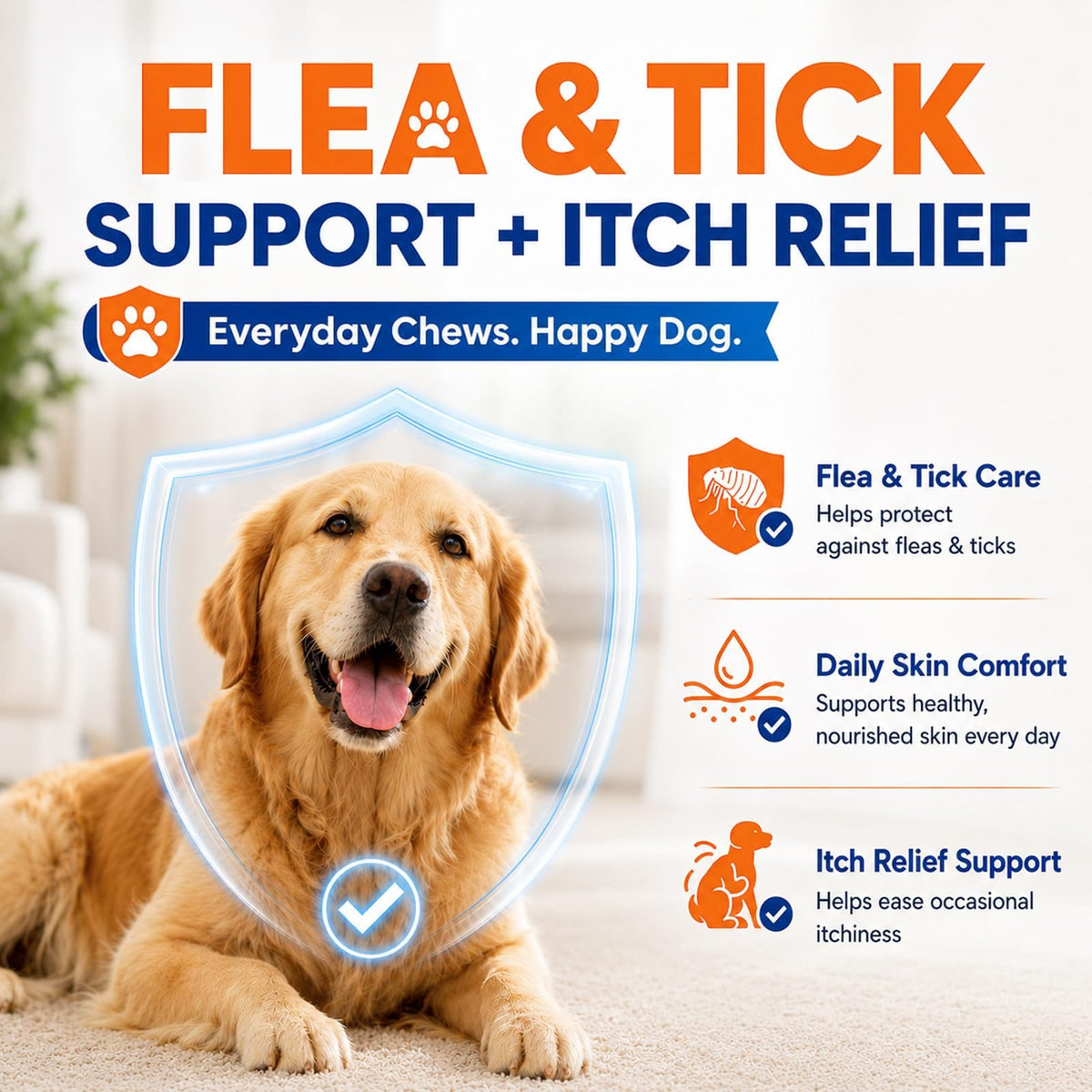 Flea and Tick Chews E599