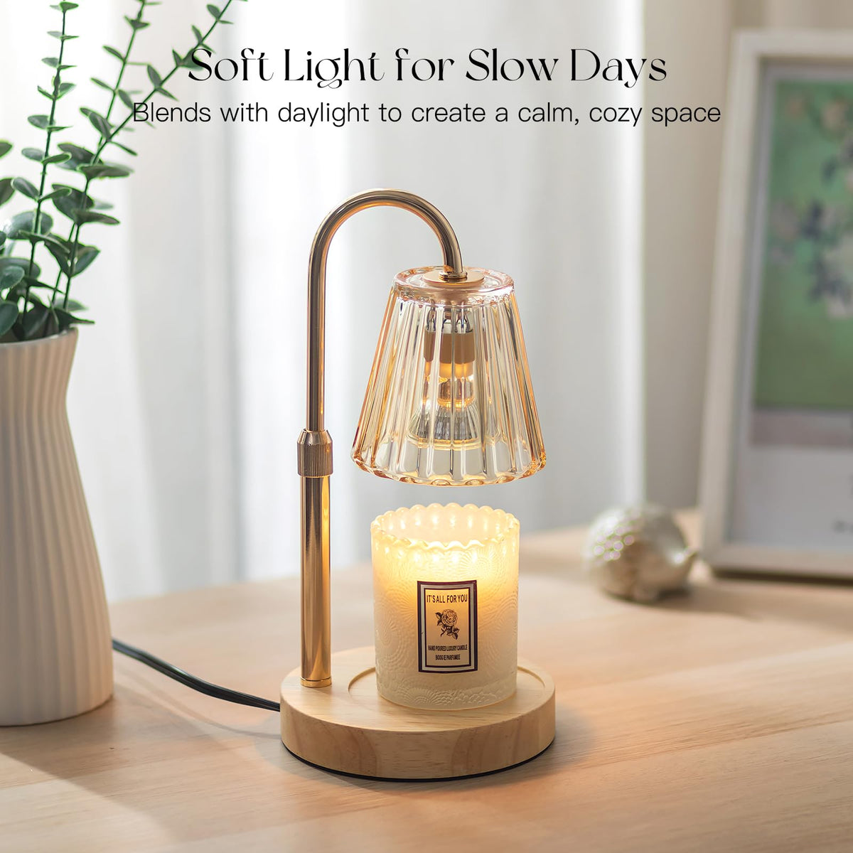 Candle Warmer Lamp with Timer L398596
