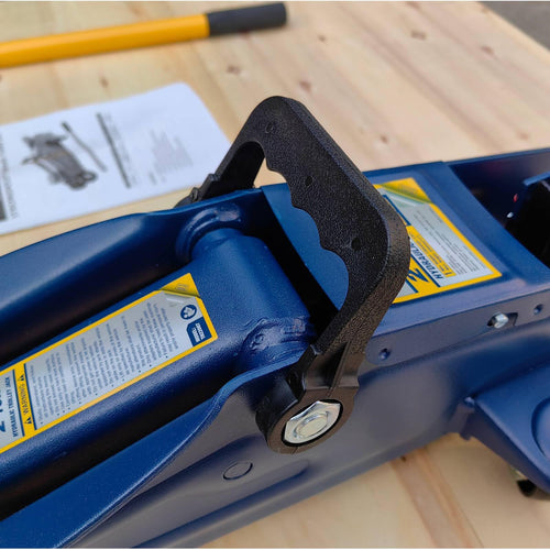 2 Ton Low Profile Hydraulic Floor Jack, 4000 lbs Capacity Steel Trolley Jack, Blue I4724