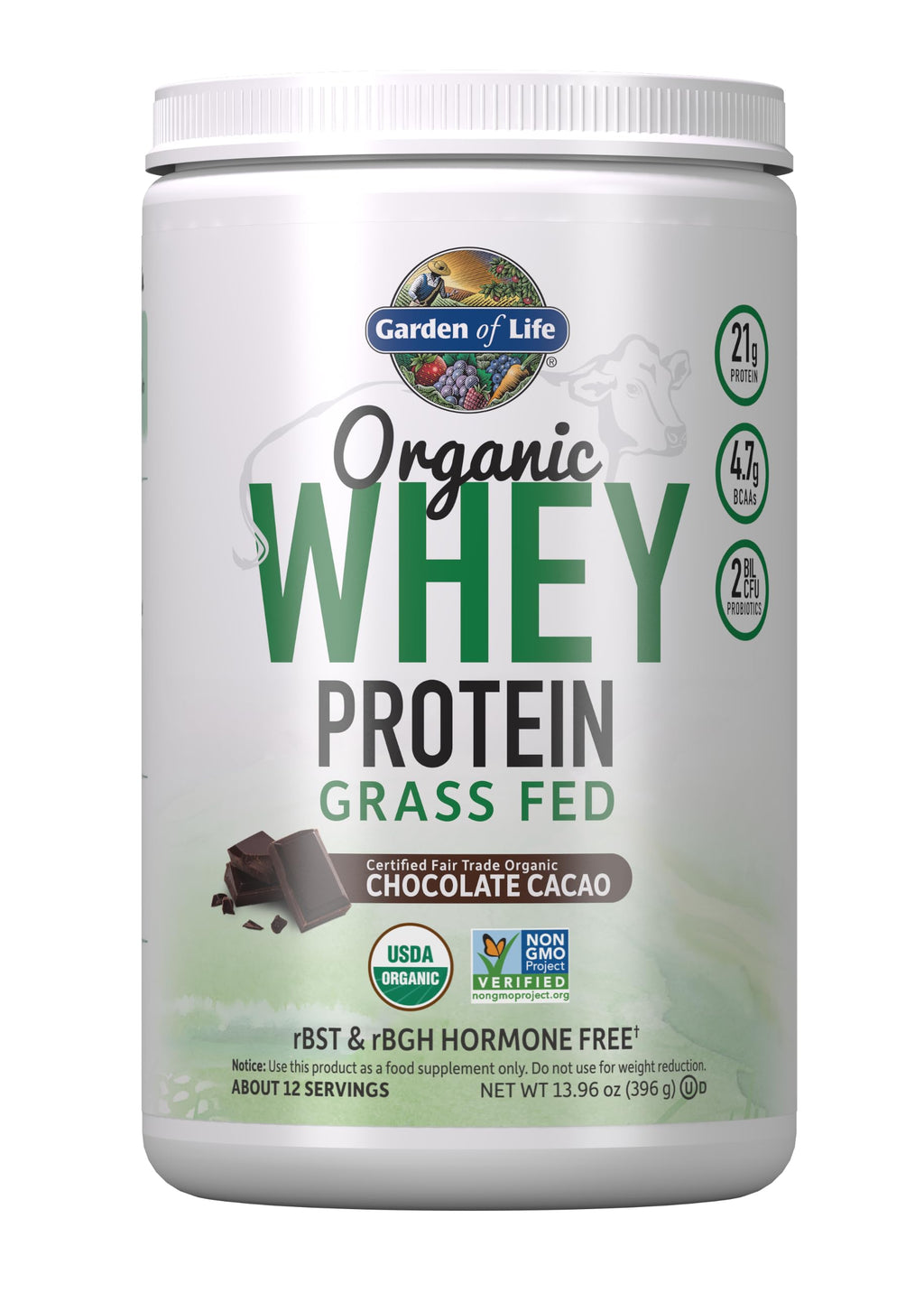 Organic Whey Protein Chocolate Grass Fed Protein Powder P360296