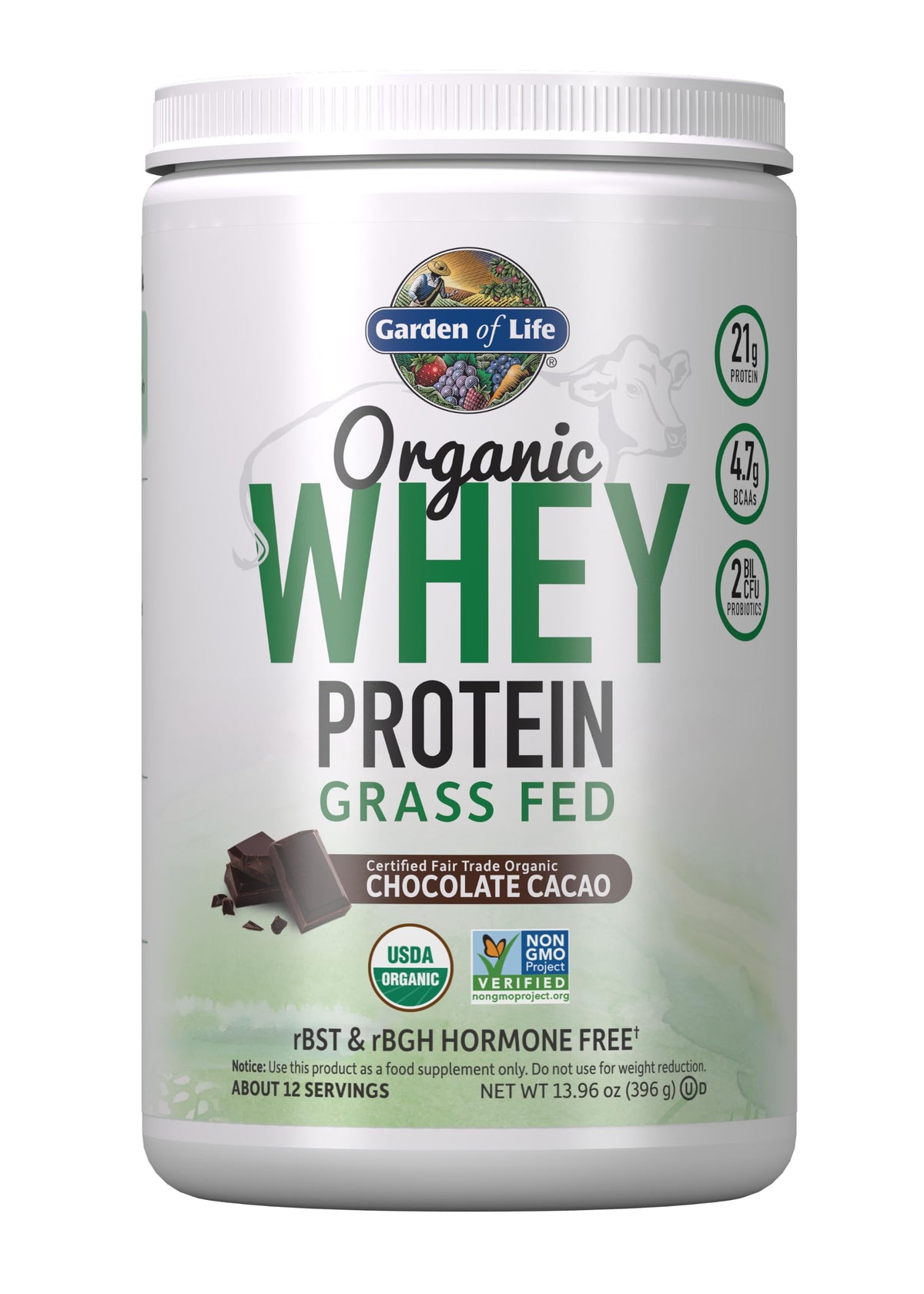 Organic Whey Protein Chocolate Grass Fed Protein Powder P360296