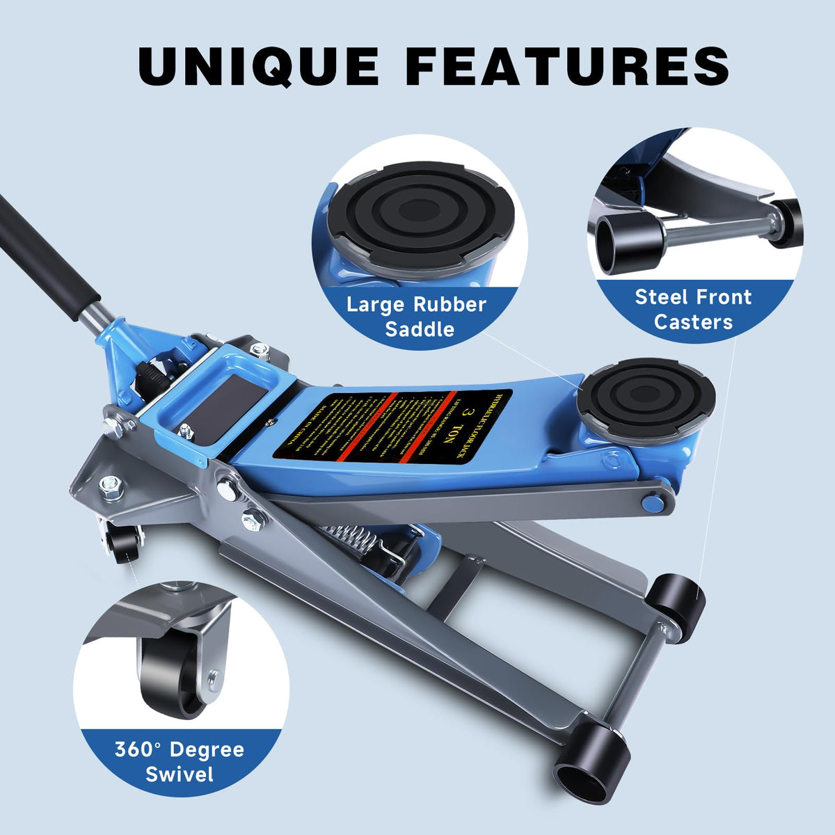 3 Ton Hydraulic Floor Jack G67270