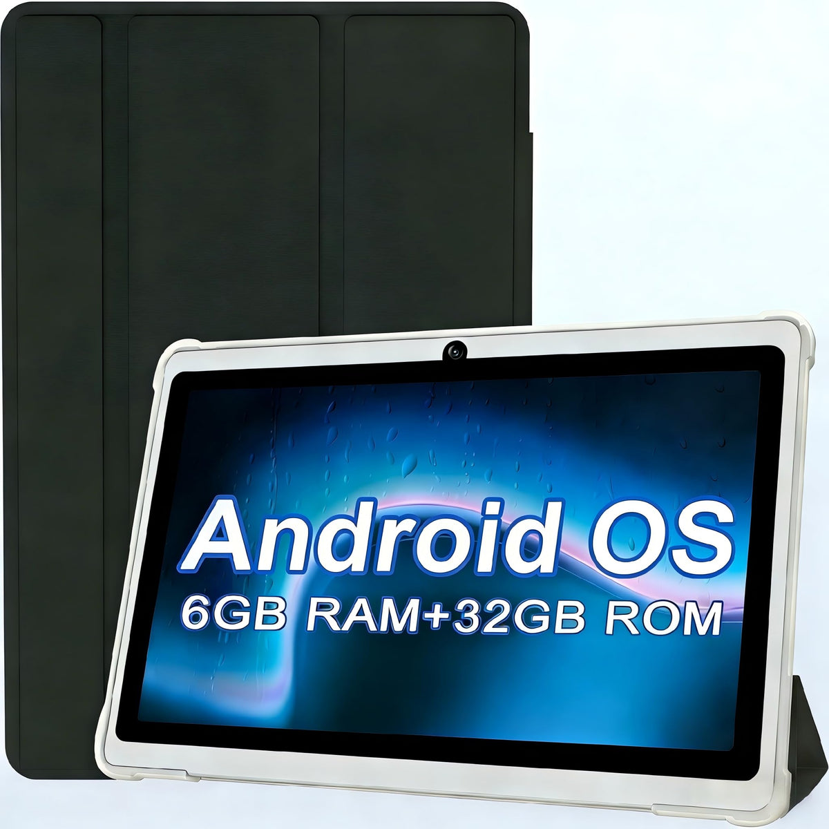 7 Inch Android Tablet with Case, 6GB RAM 32GB ROM, Black F5941