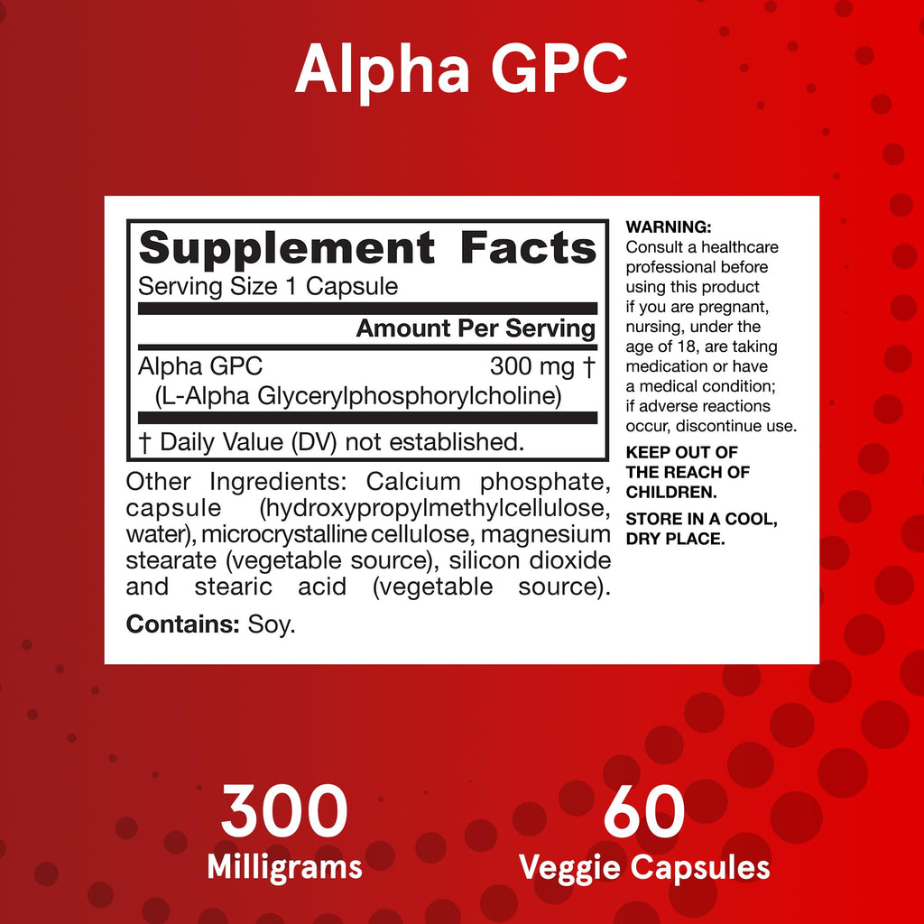 300mg Choline 60 Capsules R7229