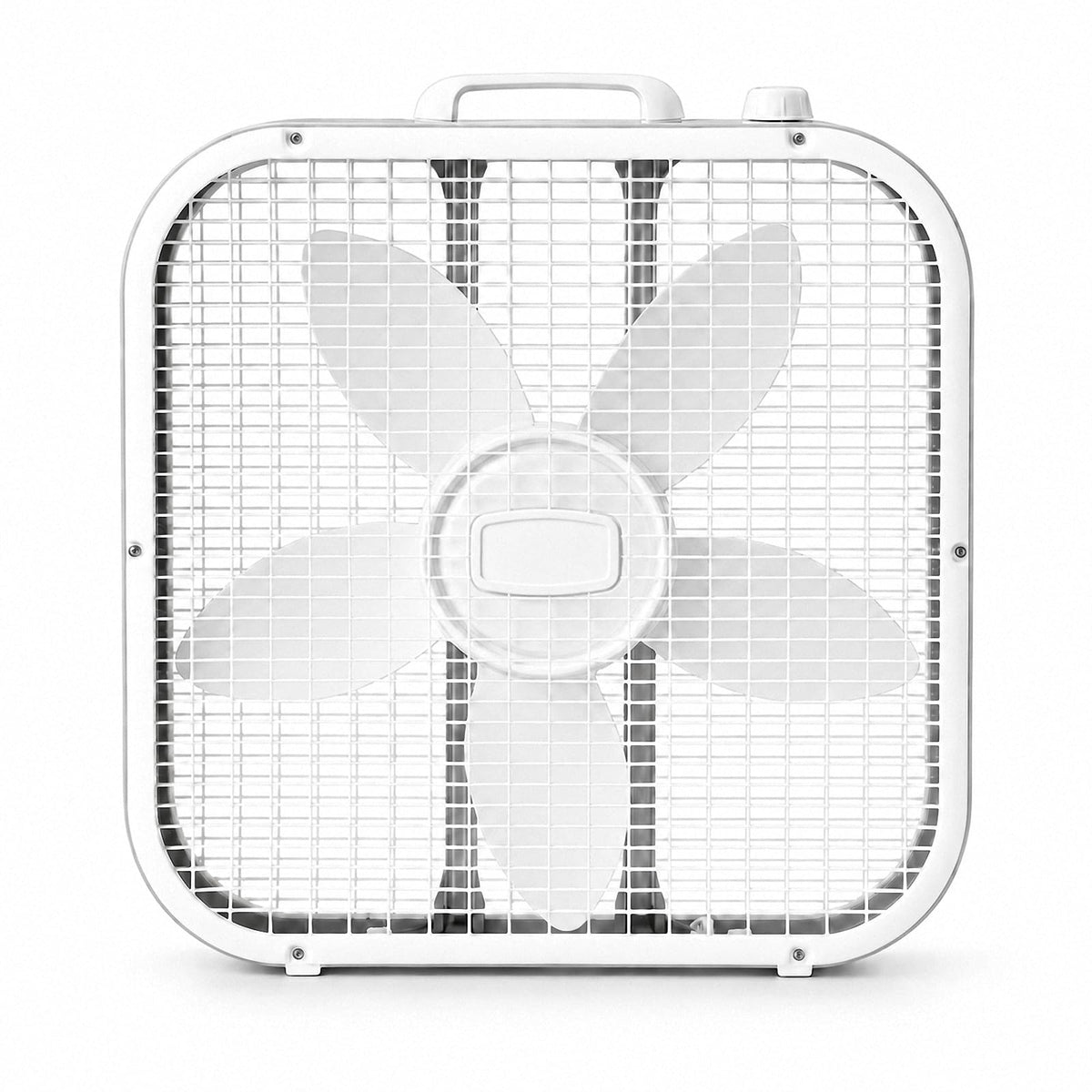 20 Inch 3-Speed White Box Fan U6854