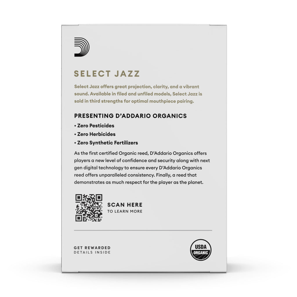 Alto Sax Reeds 2 Medium 10-Pack D891