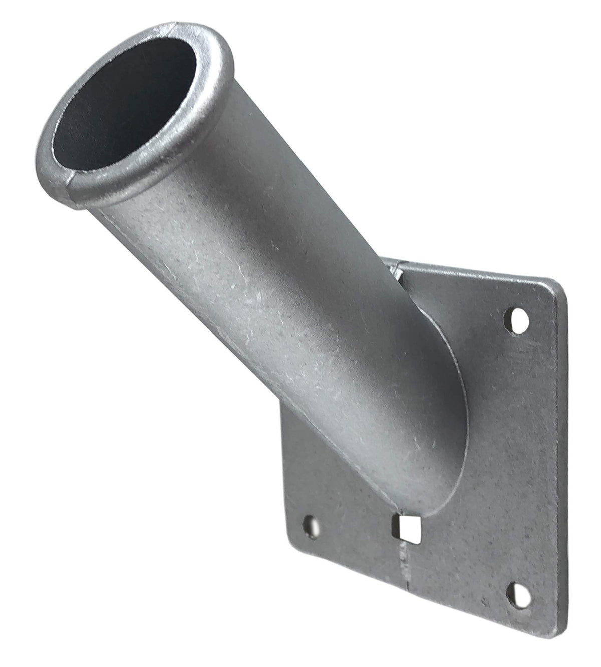 Aluminum Flag Pole Bracket Fits 1.25'' Poles Gray I750592