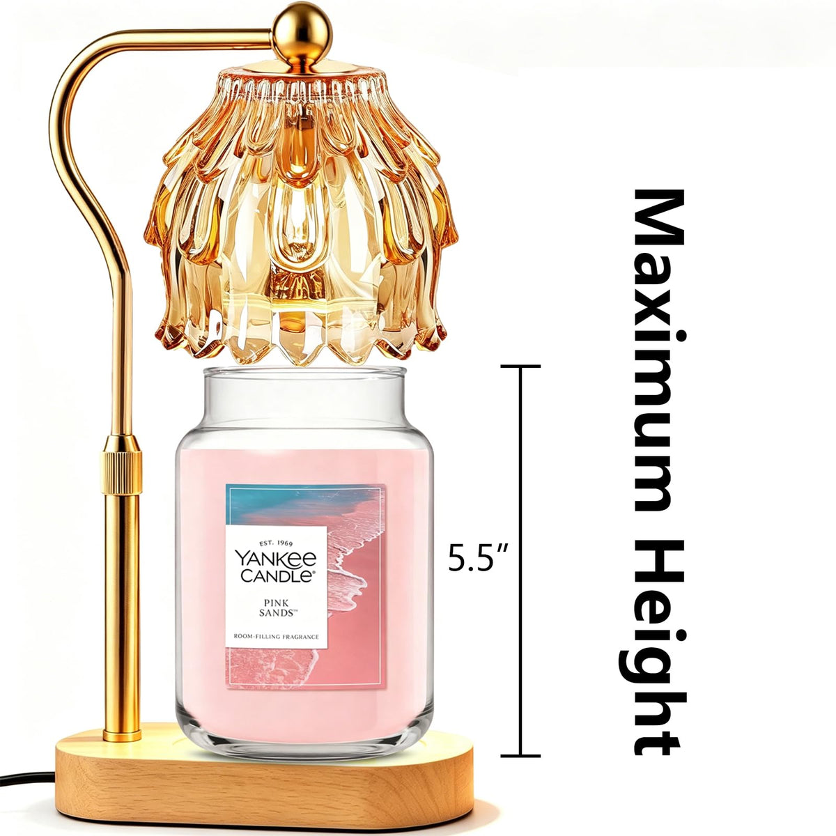 Candle Warmer Lamp with Timer M572