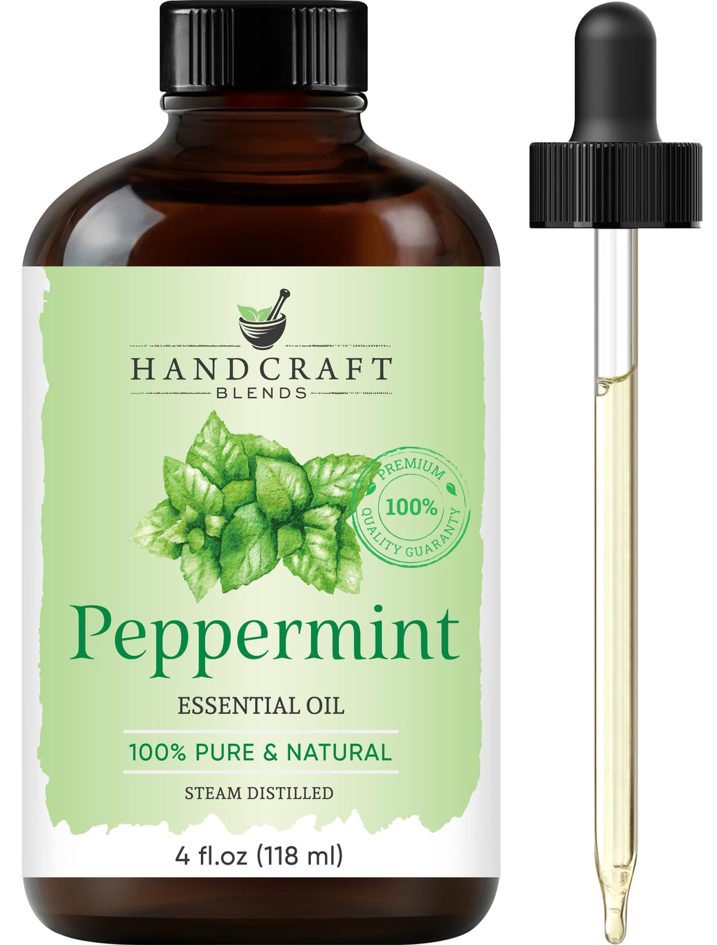 100% Pure & Natural Orange, Lavender, Peppermint Essential Oil Blend 4 Fl. Oz P80471