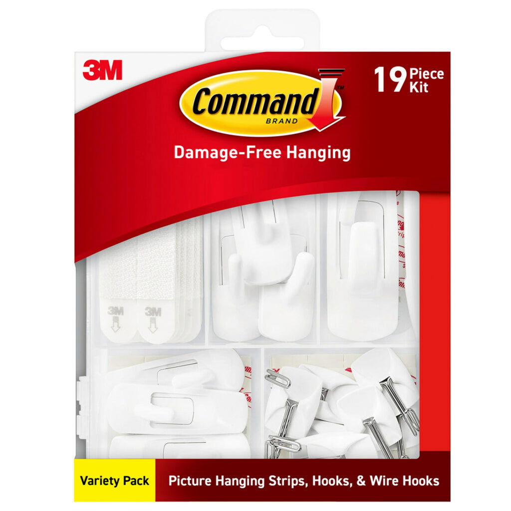 Picture Hanging Strips, Wire Hooks and Utility Hooks Kit W633