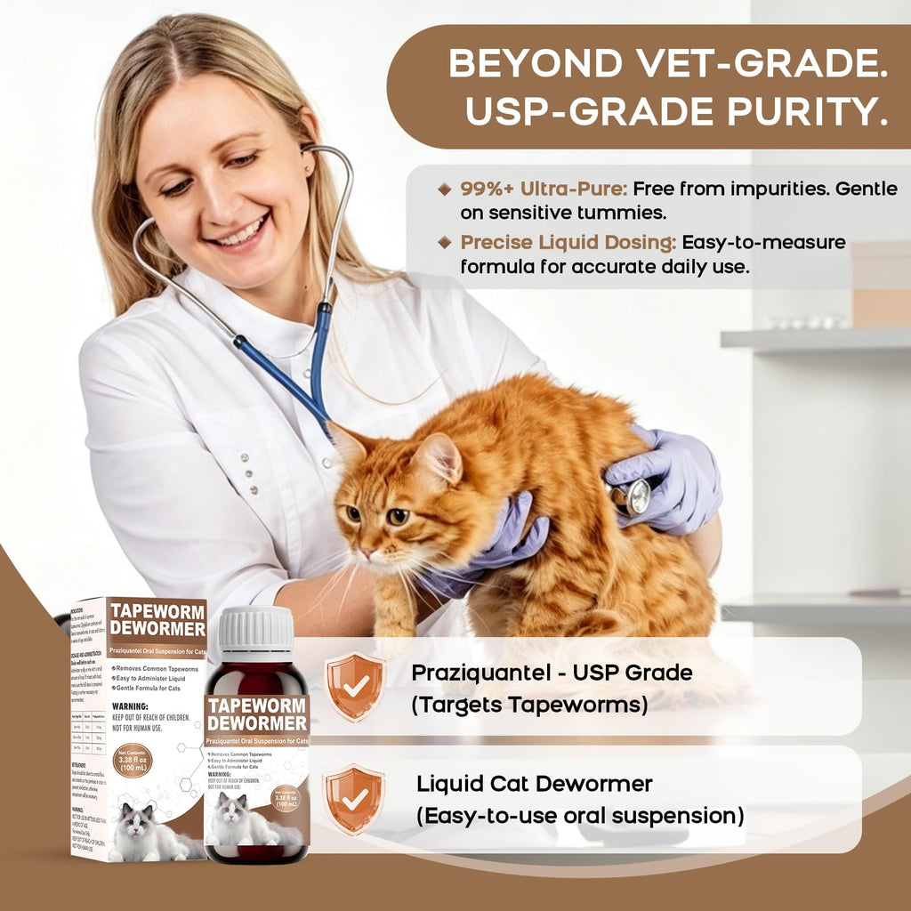 Liquid Cat Tapeworm Dewormer X2617