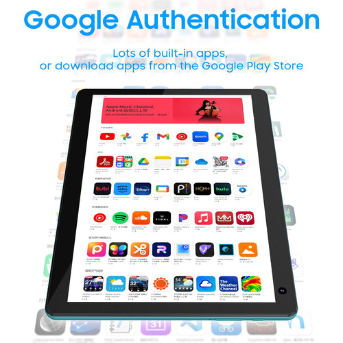 10 inch Android 15 Tablet 32GB ROM Quad Core 6000mAh C9444