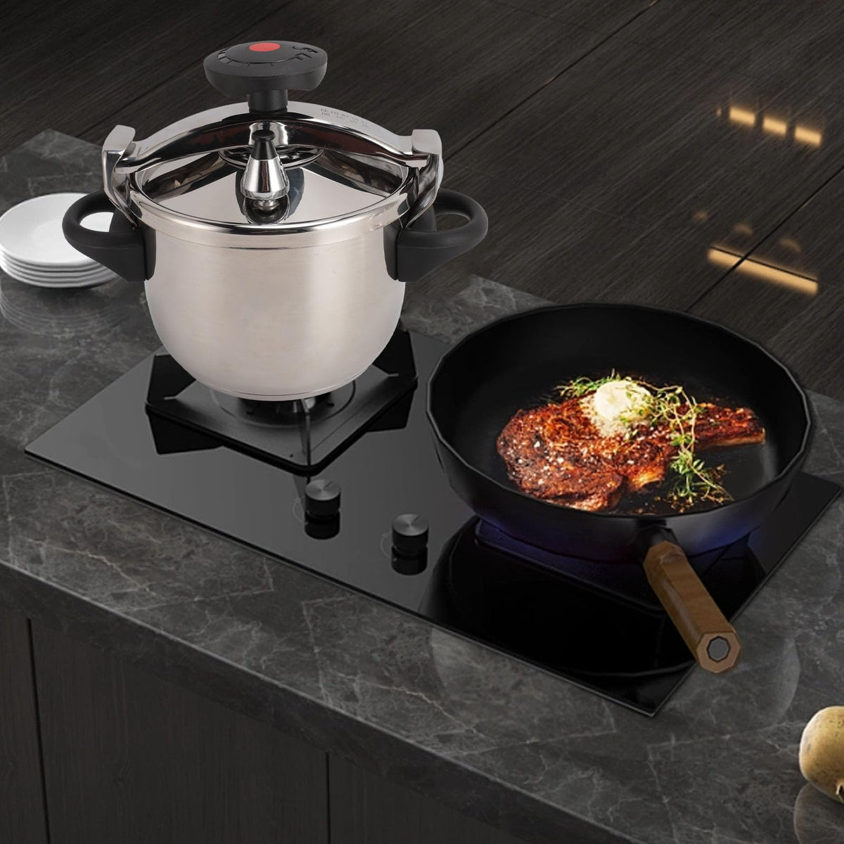 3L Stainless Steel Pressure Cooker K293