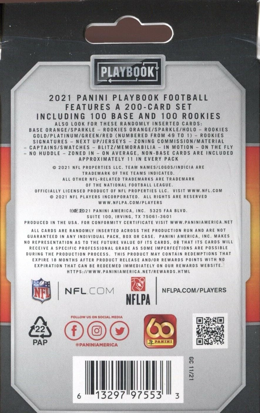 NFL Football Cards N616