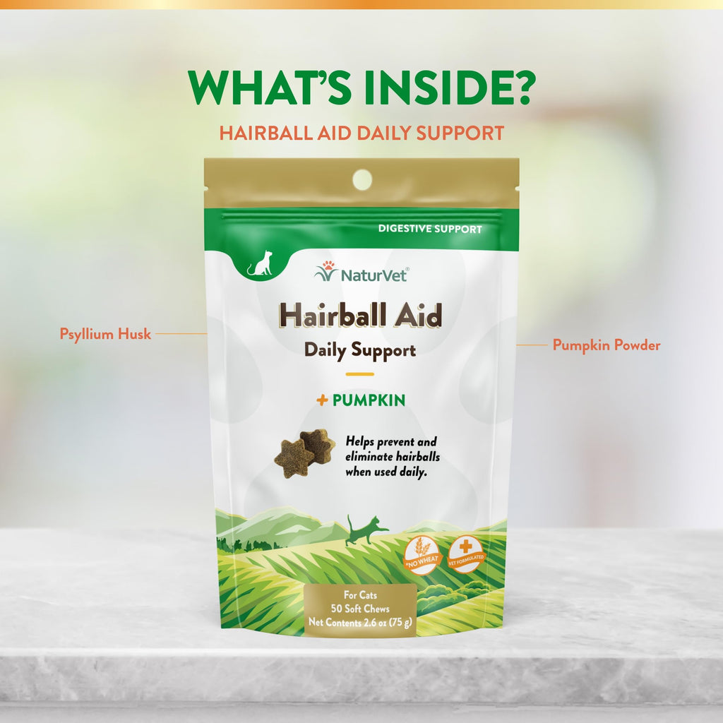 Hairball Remedy Digestive Aid Supplement 50 Soft Chews C35080