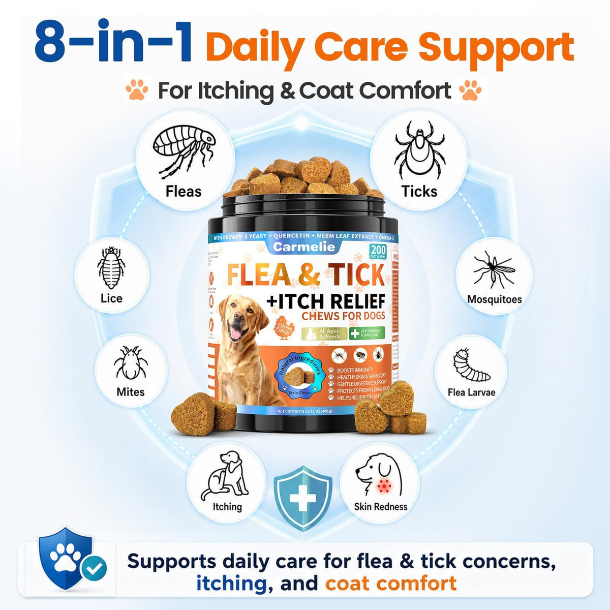 Flea and Tick Chews E599