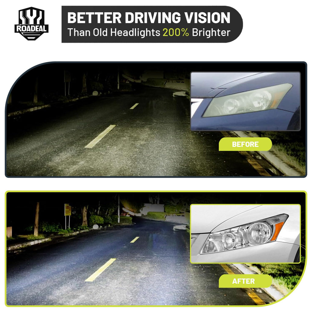 Headlights for 2008-2012 Honda Accord 4-Door B210296