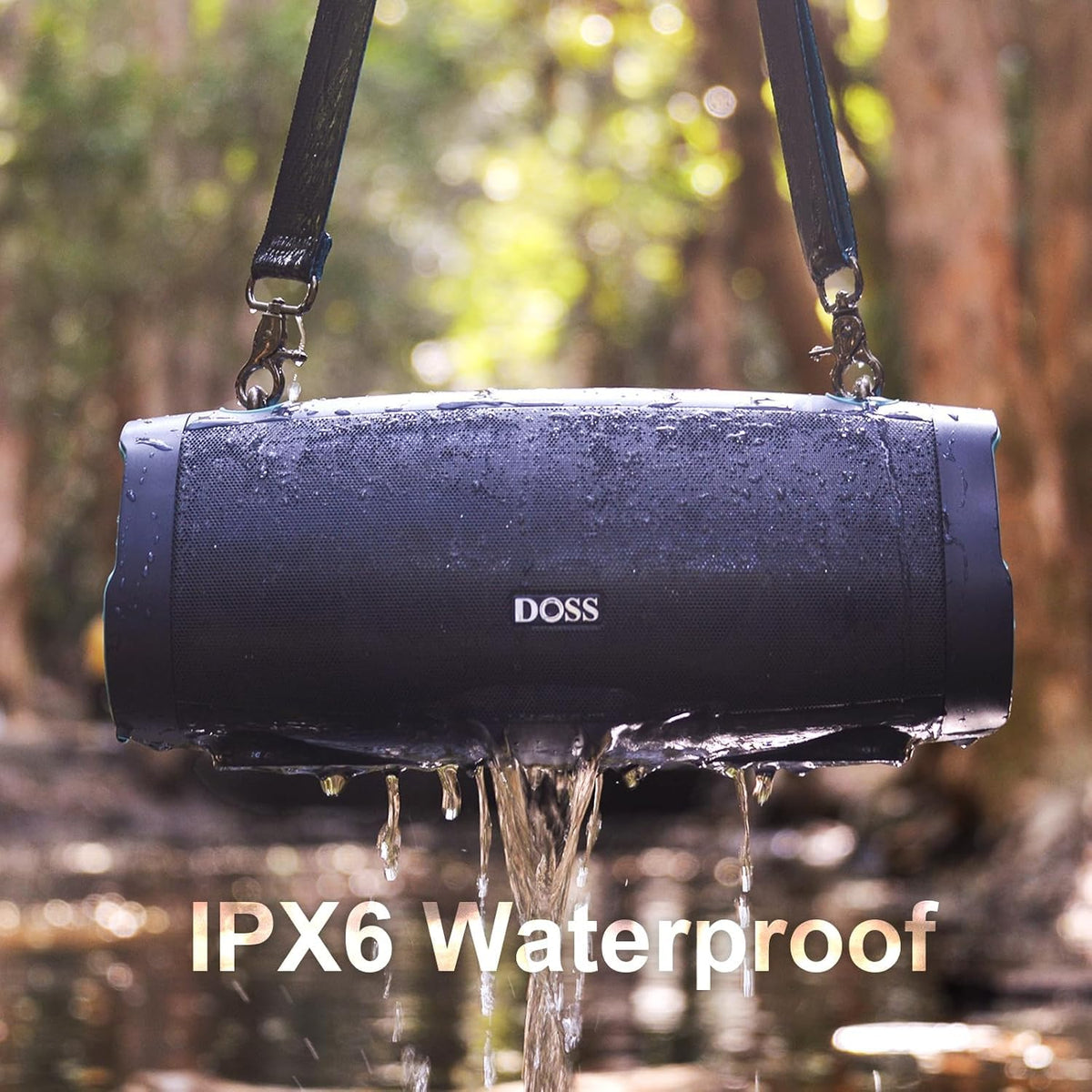 Wireless Bluetooth Speaker, IPX6 Waterproof P604