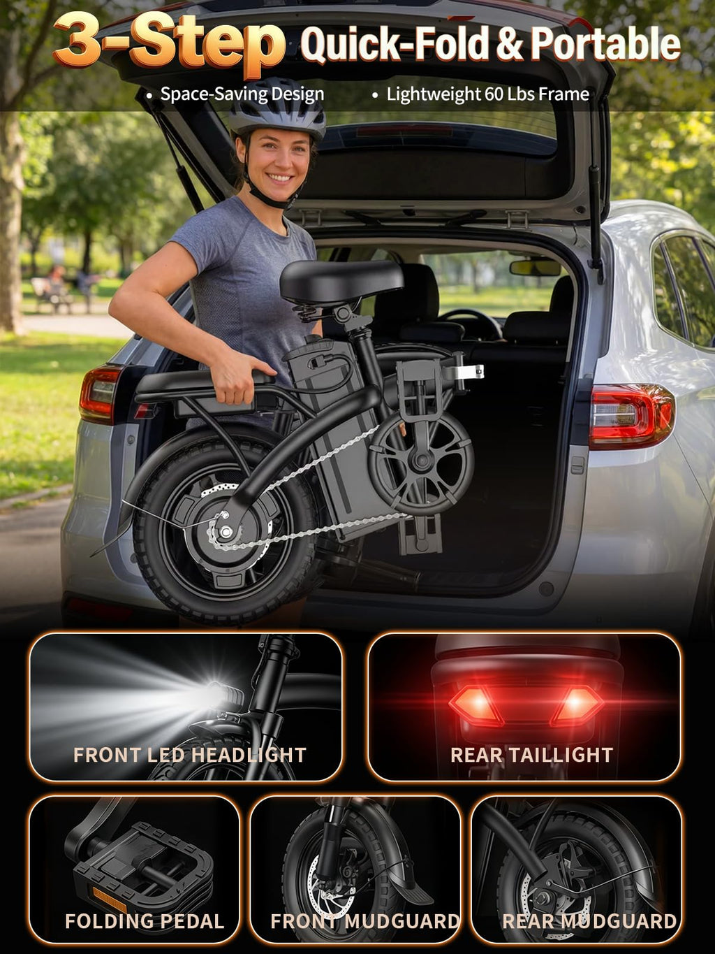 Folding Electric Bike Y105196